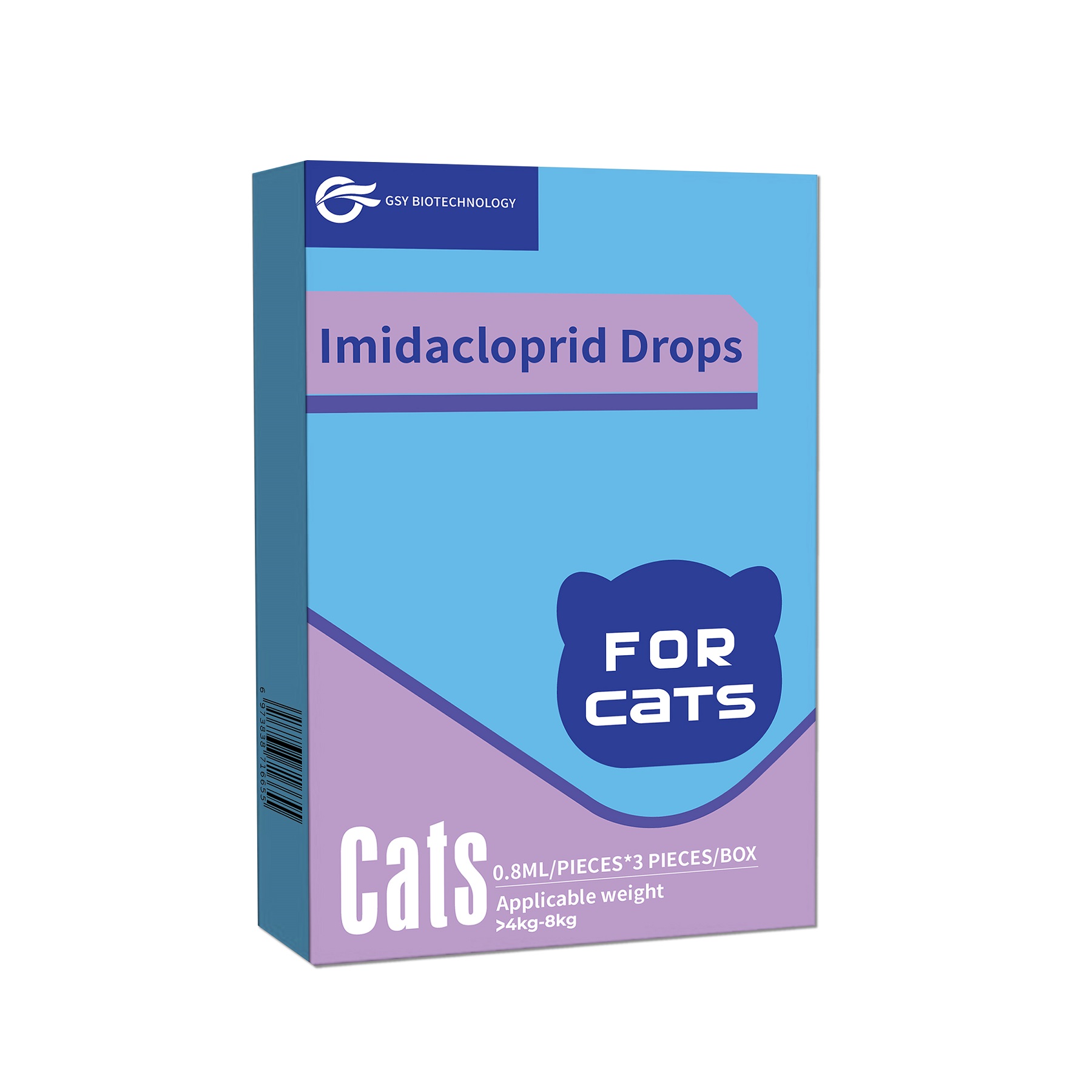 0-8ml-for-cat-imidacloprid-spot-on-solutions-china-factory-china
